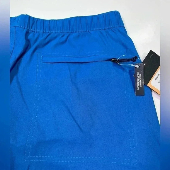 The North Face Shorts Men's Class V Pull String Banff Blue NWT Size Large Pocket - Picture 5 of 14